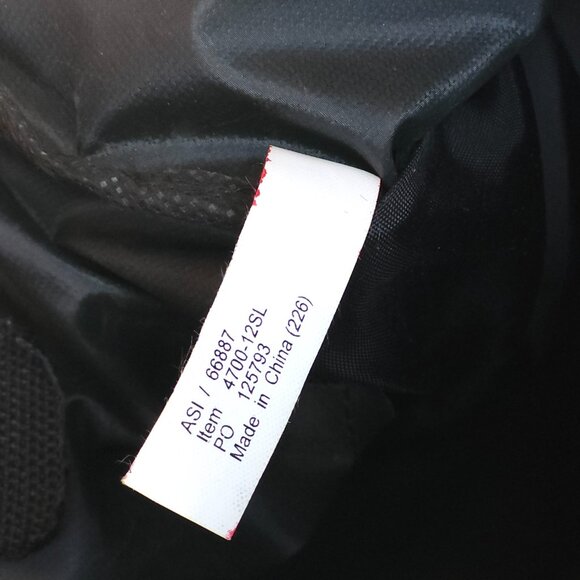 CBC Live Right Now News duffel bag Travel Bag Black Zip Up Canadian Broadcasting - Picture 7 of 9